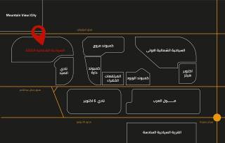 ارض بالسياحية الثالثة موقع مميز على مناطق خضراء