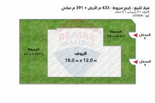 فيلا للبيع 433 متر كينج مريوط كومباوند جوار