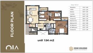 Ready to move Apartment 154 m 3 BD 2