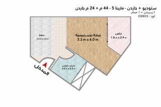شاليه للبيع في مارينا 1 ذات موقع مميز وسعر مميز